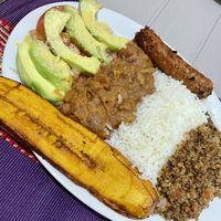 Bandeja Paisa  at Las Veganas in Medellin
