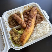 Bandeja paisa   at Las Veganas in Medellin