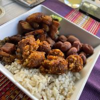 Cacerola de frijoles   at Las Veganas in Medellin