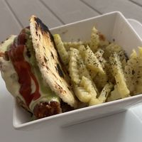 Arepas  at Las Veganas in Medellin