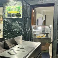 Las papas rellenas son deliciosas   at Las Veganas in Medellin