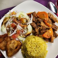 menu del día at Las Veganas in Medellin