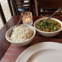Vegan Baingan Bartha at Manhattan Indian Flavor in New York City