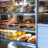 Display case at Oslo Raw Frogner in Oslo