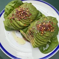 Avo toastt  at Oslo Raw Frogner in Oslo