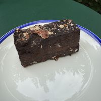 Keto cake 😋  at Oslo Raw Frogner in Oslo