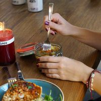 Lunch at Jivamukti Canteen in Berlin