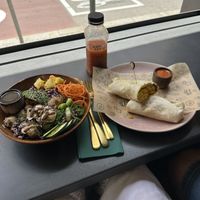 Full lunchh  at Green&Berry Corner in Barcelona