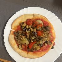 Pizza at the first stop   at Vegan Food Tours Split in Split