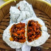 Vegan Char Siew buns at Shan Vege Dimsum 膳济素食点心楼 in Johor Bahru