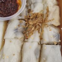 Mushroom chee cheong fan at Shan Vege Dimsum 膳济素食点心楼 in Johor Bahru