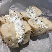   at Bagel Bob's in New York City