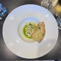 Vegan ceviche   at The New London in Chelmsford
