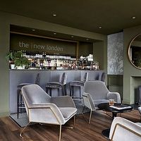 Bar area  at The New London in Chelmsford