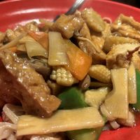 Tofu & Vegetables on Pan Fried Noodles  at Nudo Noodle House in Newcastle Upon Tyne