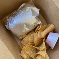 Vegan burrito, very small   at Morning Social in Brevard