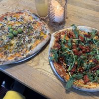Funghi und Estata  at Pizza Garten in Zingst