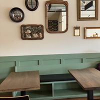 Lots of seating   at Cup & Saucer in Brevard