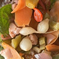 Garden Side Salad May 2023  at THE PIG in the South Downs in Arundel