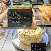 Vegan pastry at Dunrobin Castle Tearoom in Golspie