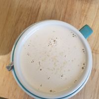 Latte peanut butter at BRÛLÉ in Toulouse