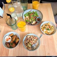 Our brunch, all vegan! at BRÛLÉ in Toulouse