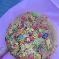 Fruity Pebble cookie  at Bake 'n Babes in Tampa