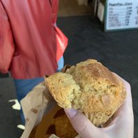 Gluten free cinnamon swirl muffin  at Cinnamon Works in Seattle