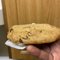 Chocolate chip and walnut  at Cinnamon Works in Seattle