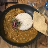 Vege curry   at The Good Home in Christchurch