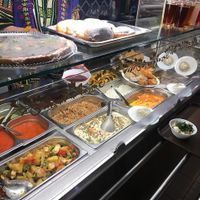 Buffet at Govinda - Furye in Irkutsk