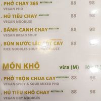 Chay 365 - Menu - June 2023 at Chay 365  in Ho Chi Minh City