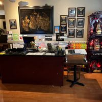 Wall of awards.  at Wild Pepper in San Francisco