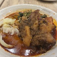 The curry soup. So oily but tasty!!   at Nyonya Vege in Kuala Lumpur