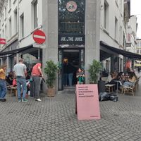 Store and terrace at Joe & The Juice in Antwerpen