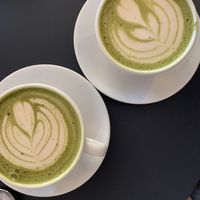 Matcha Latte with Oat Milk  at Urban Coffee in Regensburg