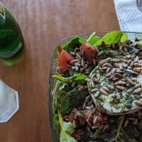 Day salad at Festinar in Valencia