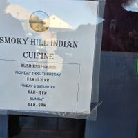 Opening hours wrong in Happy Cow at Smoky Hill Indian Cuisine in Aurora