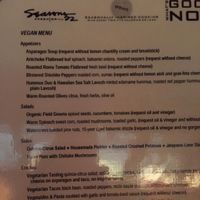be sure to ask for the vegan menu! at Seasons 52 in Boca Raton