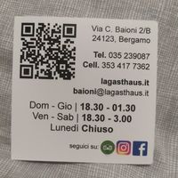  at La Gasthaus Bistrot in Bergamo