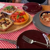 many vegan options including manti  at Geko in Adana