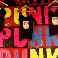 Punk Pasta Decor  at Punk Pasta in London