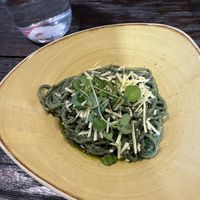 Aglio olio pasta  at Punk Pasta in London