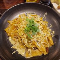 Mushroom pappardelle at Punk Pasta in London