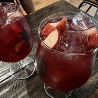 sangria 🍹  at Punk Pasta in London