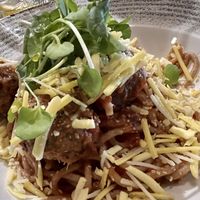 meatball spaghetti 🍝  at Punk Pasta in London