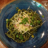 Hemp Pesto Pasta at Punk Pasta in London
