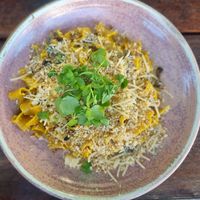 Magic mushroom pasta at Punk Pasta in London