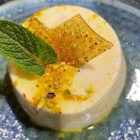 Passionfruit panacotta   at Punk Pasta in London