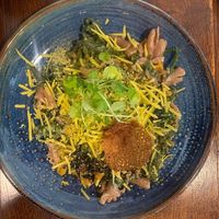 Trio coral pasta  at Punk Pasta in London